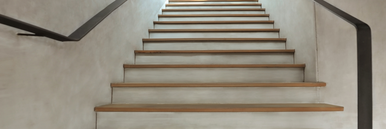 Everyday Accessibility Is a Right, Not a Luxury Wood stair in loft style