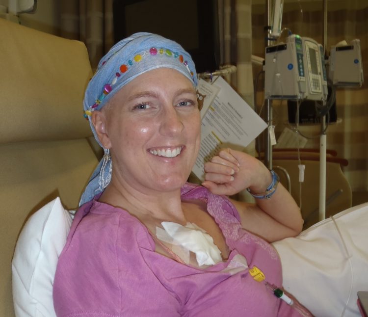 Heather McCollum in hospital
