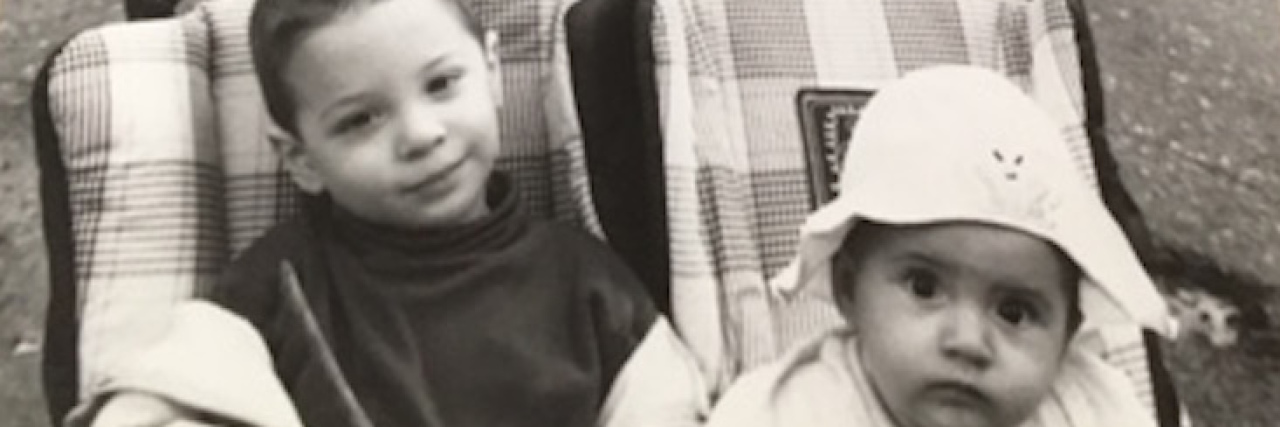 The Extraordinary Gifts My Chronic Illness Gave My Children A photo of the writer and her two kids in the stroller.