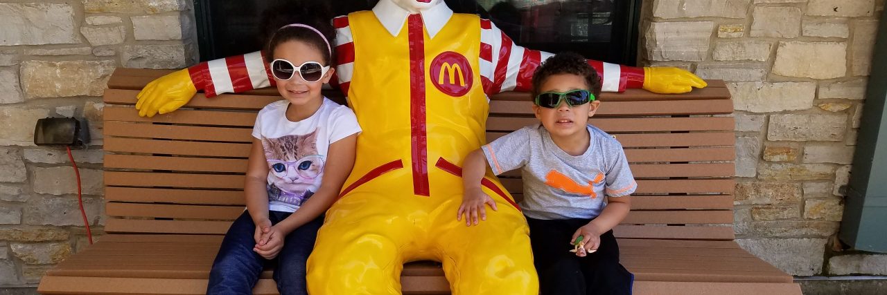 10 Ways to Give Back to the Medical Community if You Use MLK Day as a Day of Service kids with ronald mcdonald