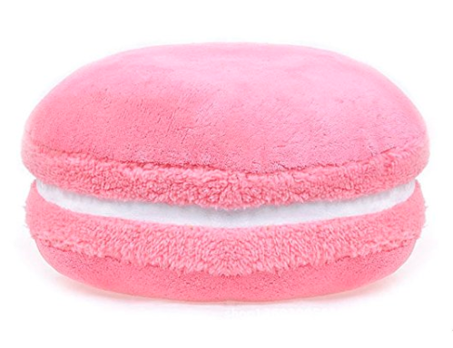 pink macaron pillow
