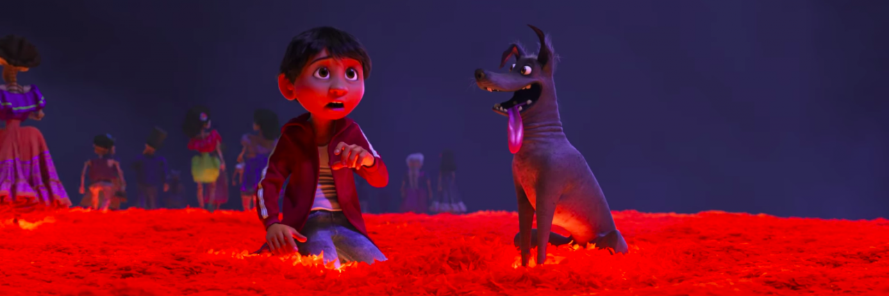 Watching 'Coco' While Dealing With Grief scene from coco