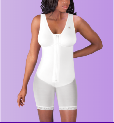 Zippered Full-Body Girdle - Design Veronique