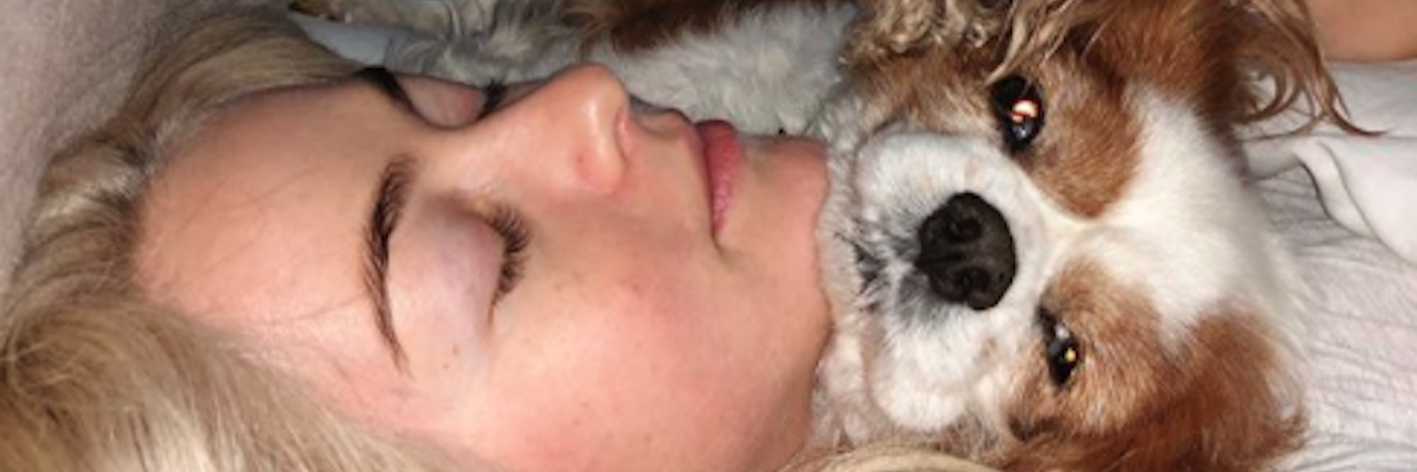 Julianne Hough Posts Photo of Dog and How She Helped After Surgery julianne hough and her dog lexi