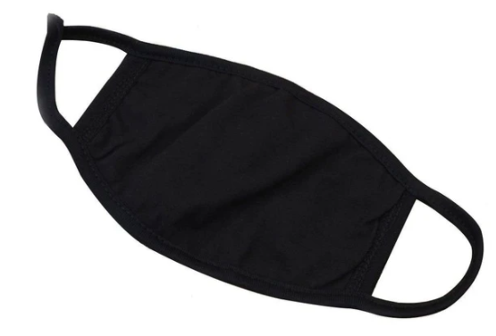 Shin Simon Co. simple black face mask