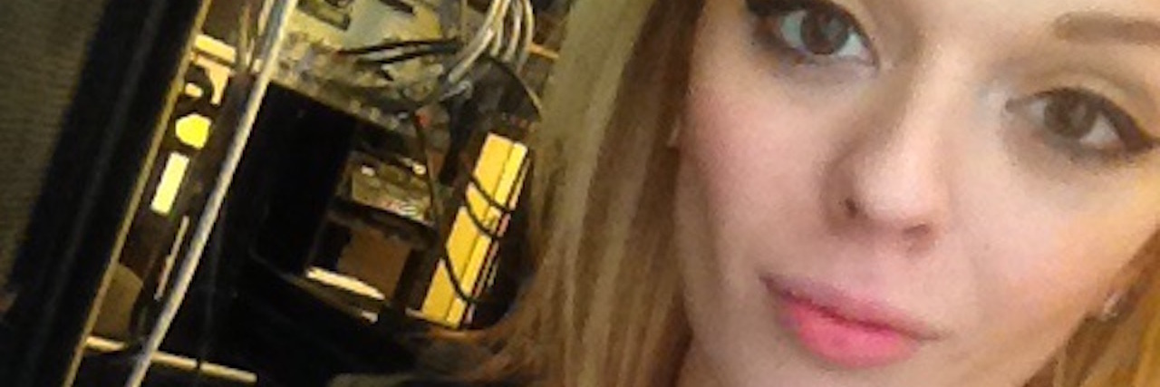 The Unexpected Thing That Drowned Out My Eating Disorder Voice woman with blonde hair selfie