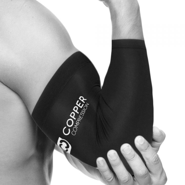 copper compression elbow brace