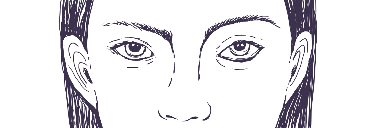 illustration of a woman's face