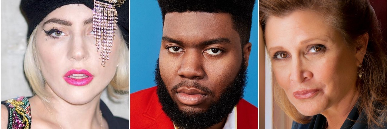 11 People With Illnesses and Disabilities Nominated for Grammys 2018 lady gaga, khalid and carrie fisher