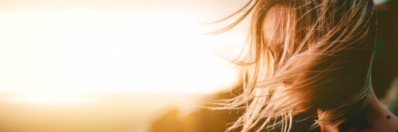 5 Things to Remember When You're Depressed woman sunset