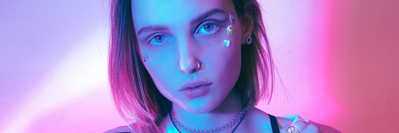 Borderline Personality Disorder: Feeling Like It's Always My Fault woman neon