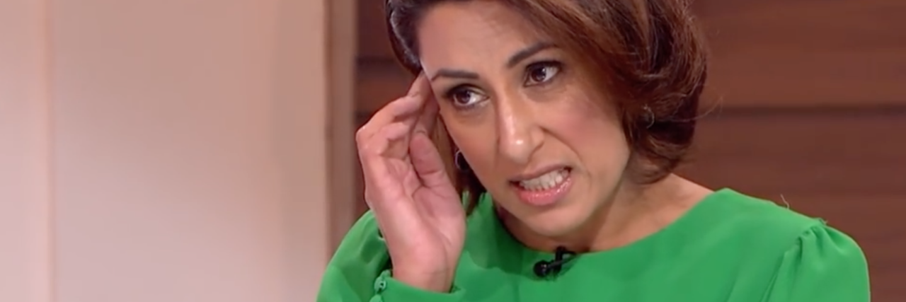 Why Saira Khan's Opinion About Mental Health Days Is Dangerous saira khan on loose women talking about mental health days