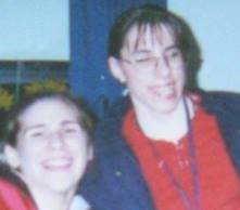 Allison Manzino and I in 2001.