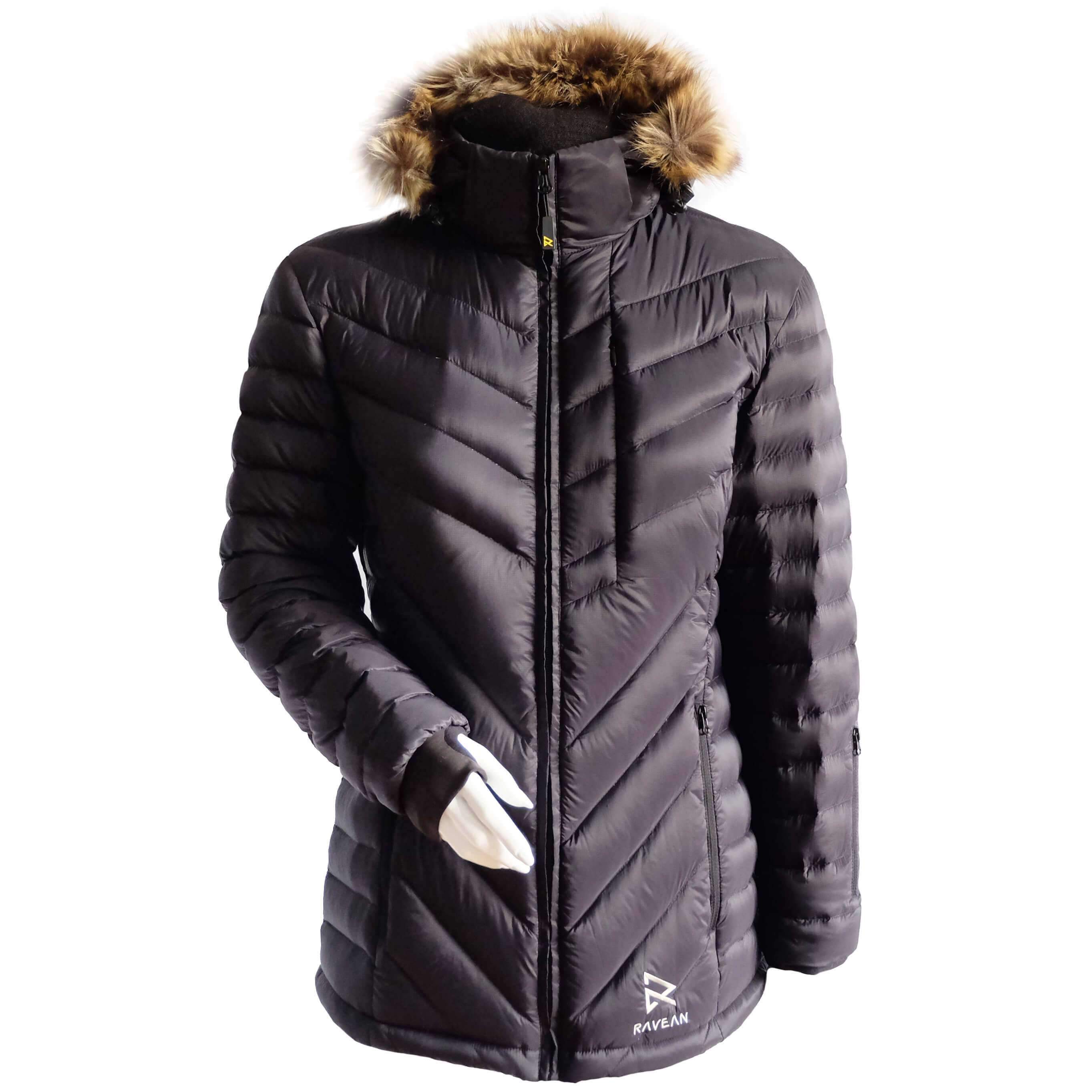 ravean down heated jacket