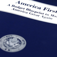 Trump budget front cover.