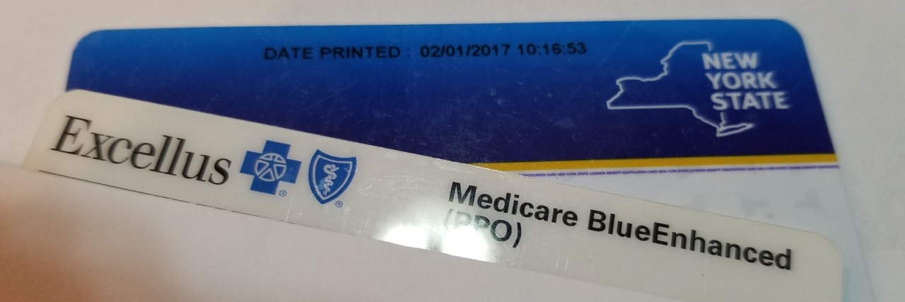 Health care ID cards.