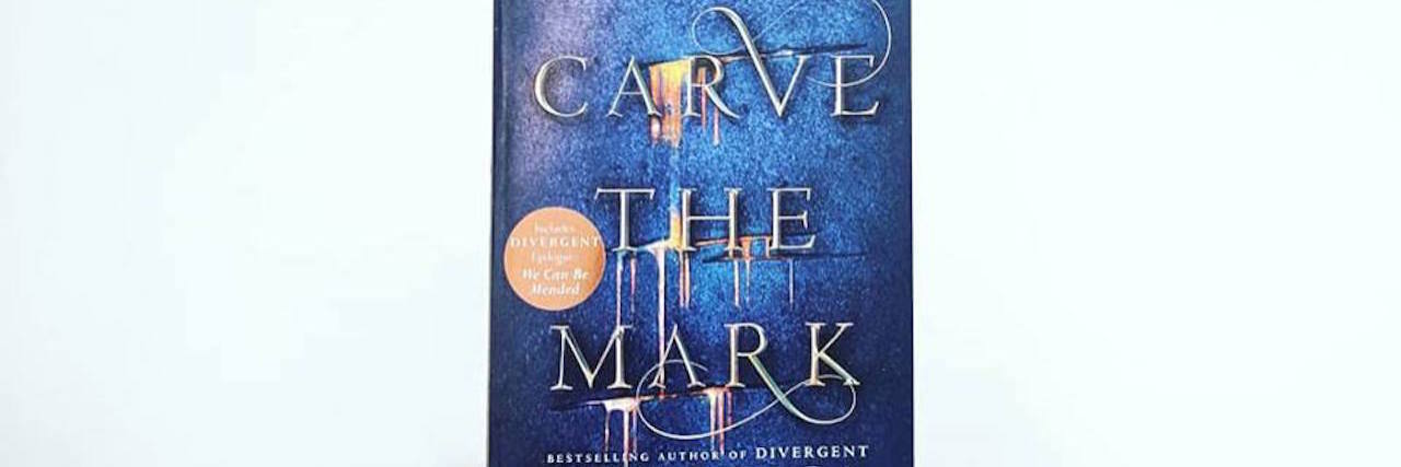 A photo of the book "Carve the Mark."