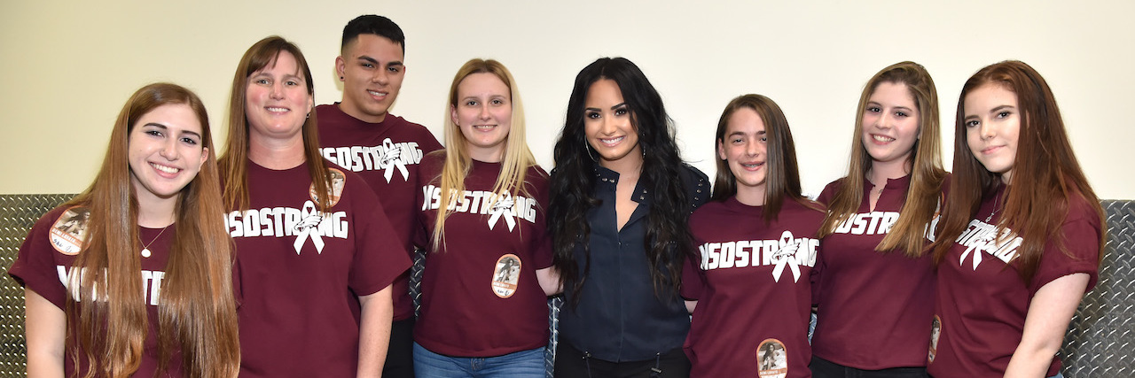 Demi Lovato Honored Parkland Shooting Survivors at Concert Demi Lovato and students who survived the Parkland shooting