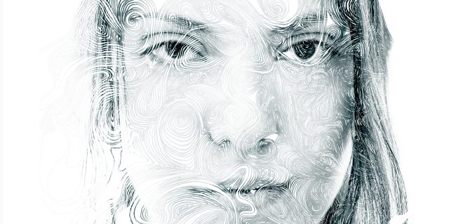 portrait of a woman's face