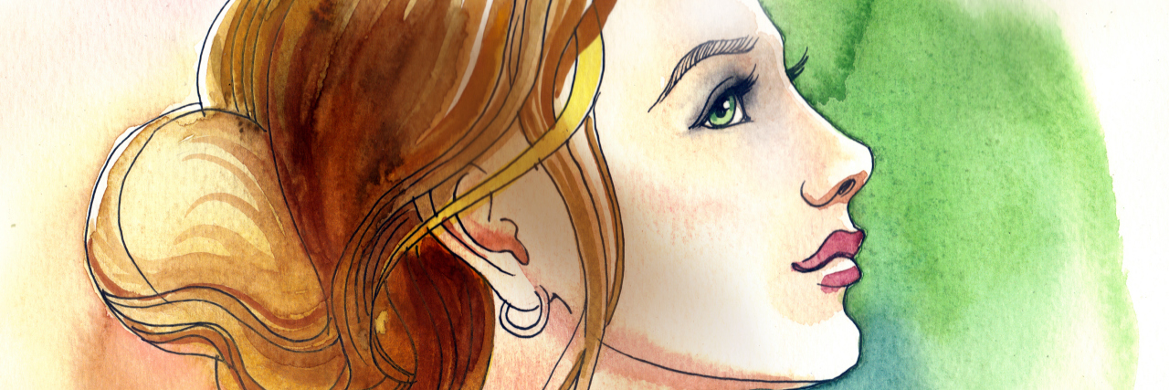 5 Things I Never Would Have Done Without Multiple Chemical Sensitivity A water color of a woman's face.