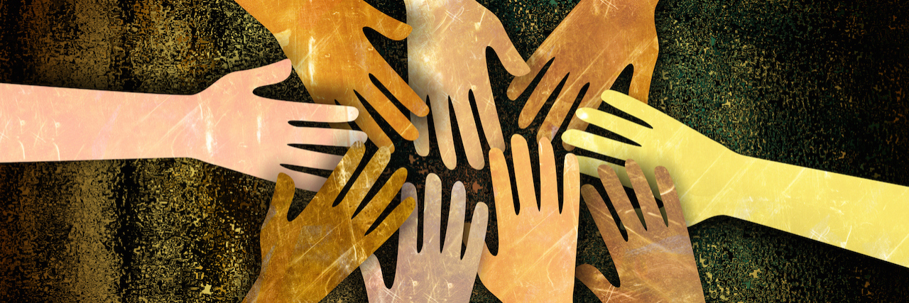 Why It's Hard to Meet Suicide Attempt Survivors as a Suicide Survivor Hands in a circle