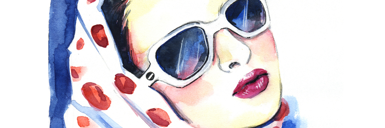 What I Want to Tell People Who Casually Say They're 'So OCD' watercolor illustration