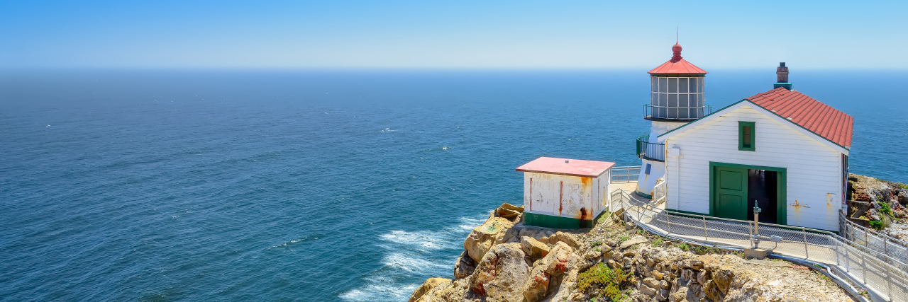 Point Reyes Lighthouse, California, USA.