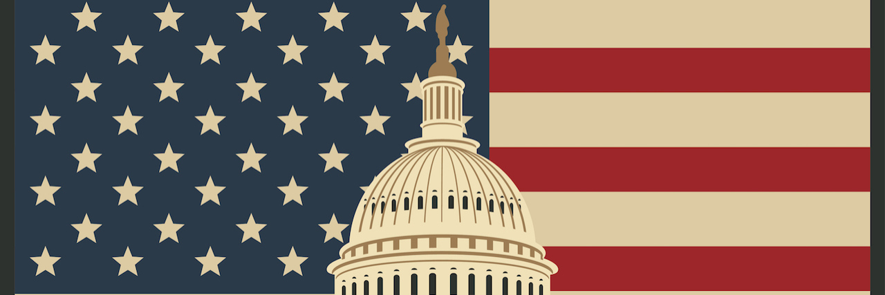 Congress Should Do This If Mental Illness Causes Mass Shootings Congress building in front of the American flag