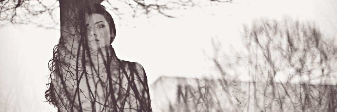 When Seasonal Depression Accompanies Major Depressive Disorder Black and white art portrait of young woman