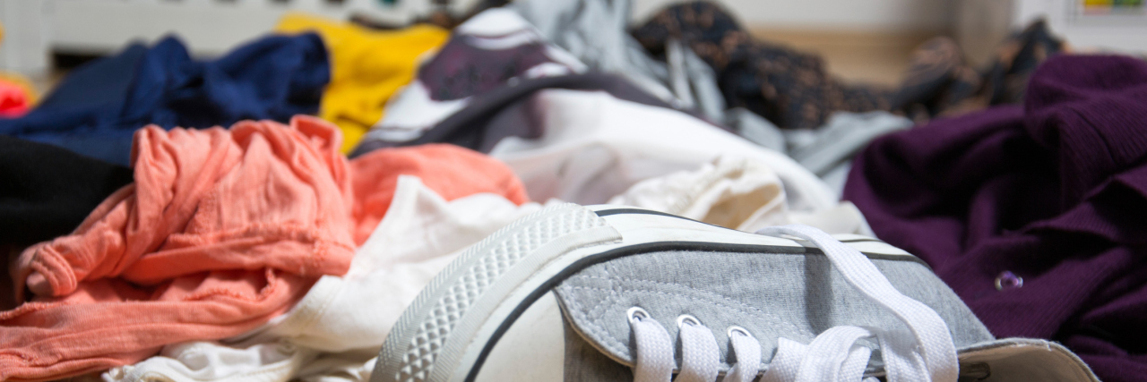 8 Tips for Getting Your Laundry Done When You're Depressed laundry messy room