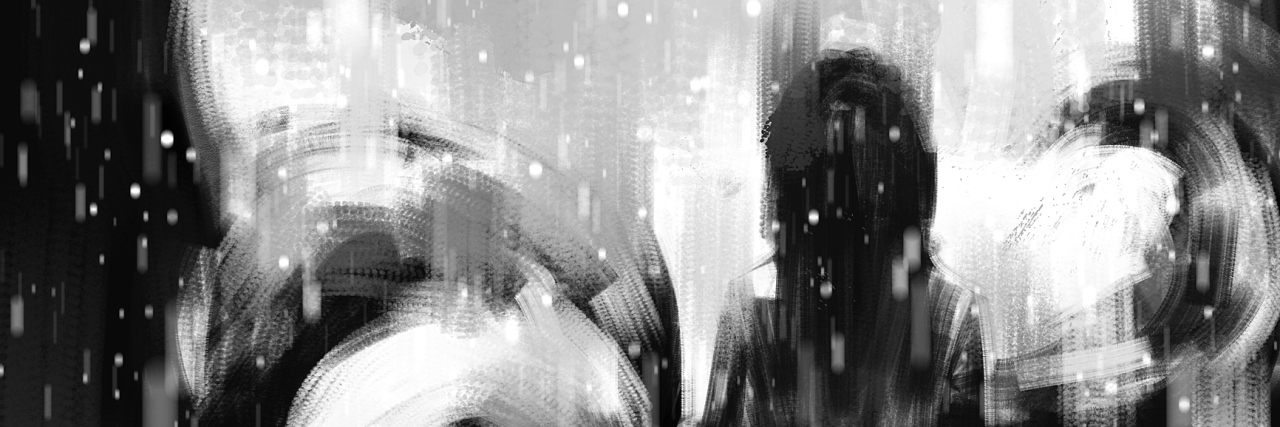 10 Myths About Chronic Pain That Make It Even Harder to Live With digital painting of fox girl in rainy, acrylic on canvas texture