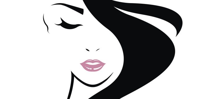 An illustration of a woman's face.