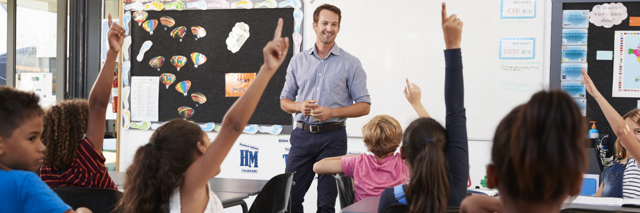 From Stuttering to Teaching Elementary school classroom.