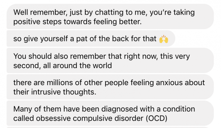 ocd intrusive thoughts