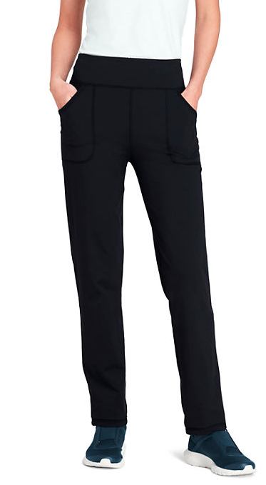 black pants from land's end
