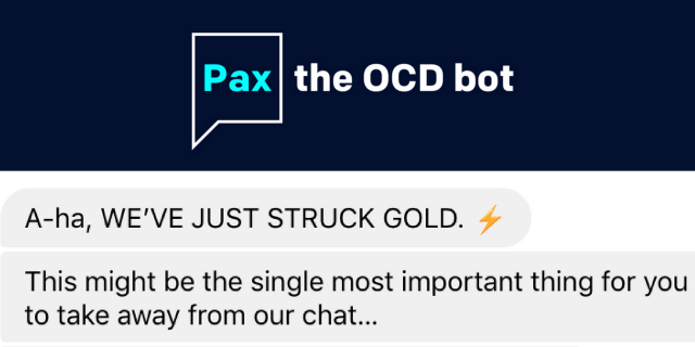 Pax logo and chat