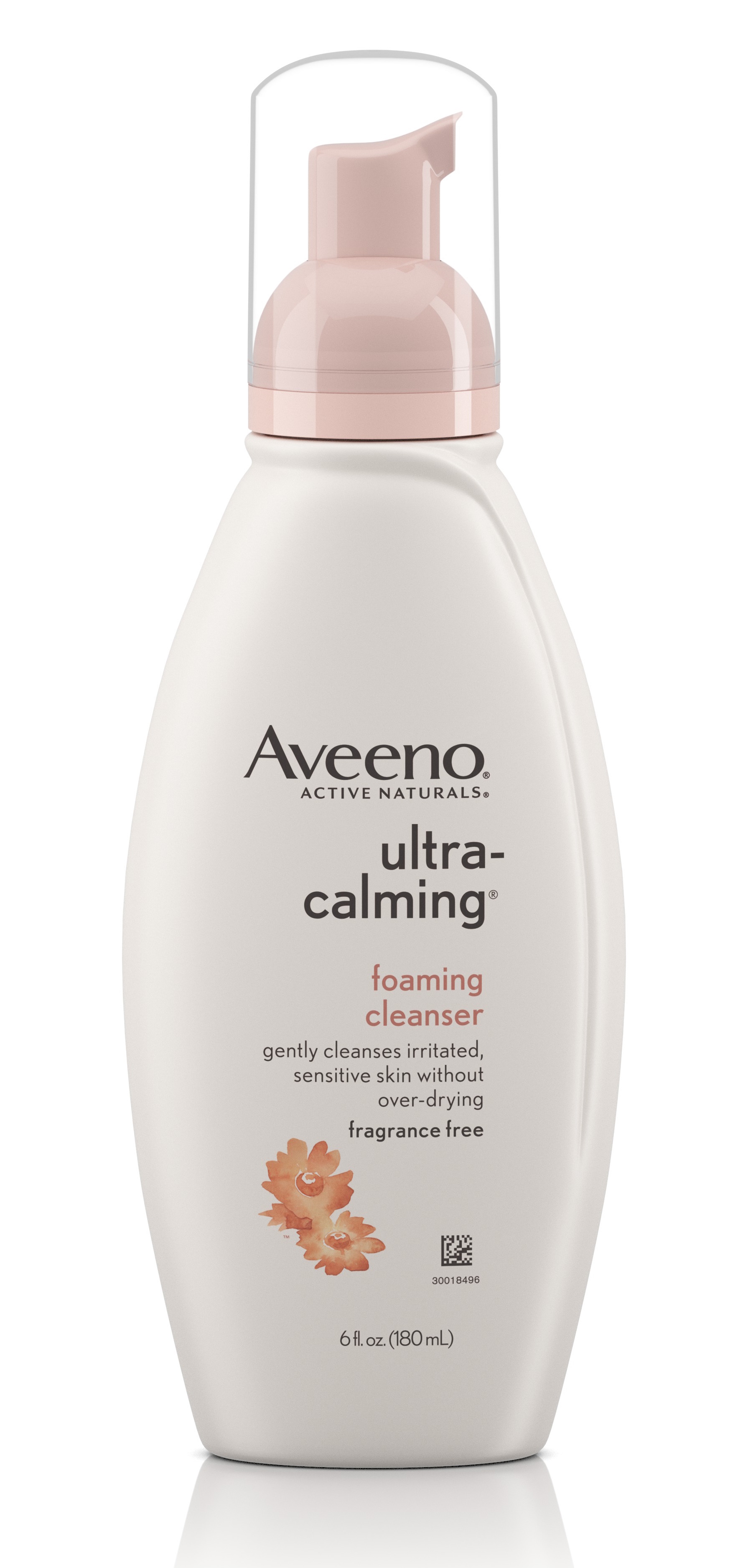aveeno ultra-calming foaming cleanser for sensitive skin