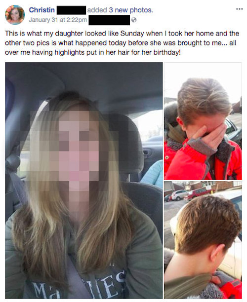 haircut child abuse