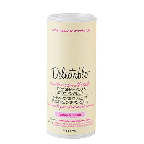 cake beauty delectable dry shampoo and baby powder