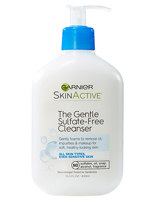 garnier gentle sulfate-free facial cleanser