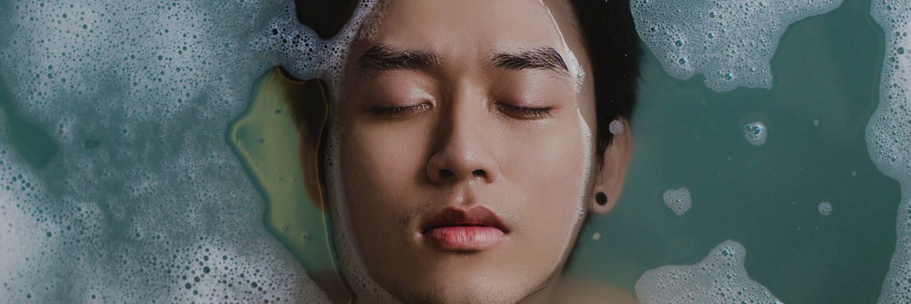 When Anxiety Makes It Hard to Do Anything man in water