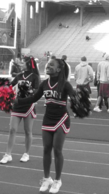 Kellee Nicole cheerleading