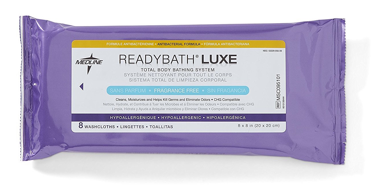 medline ready bath wipes