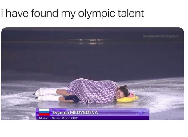 finally found my olympic talent