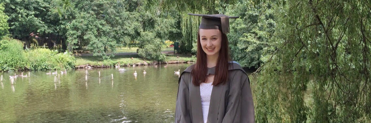 Employing Disabled People Isn't an Act of Charity Pippa in her university graduate cap and gown.