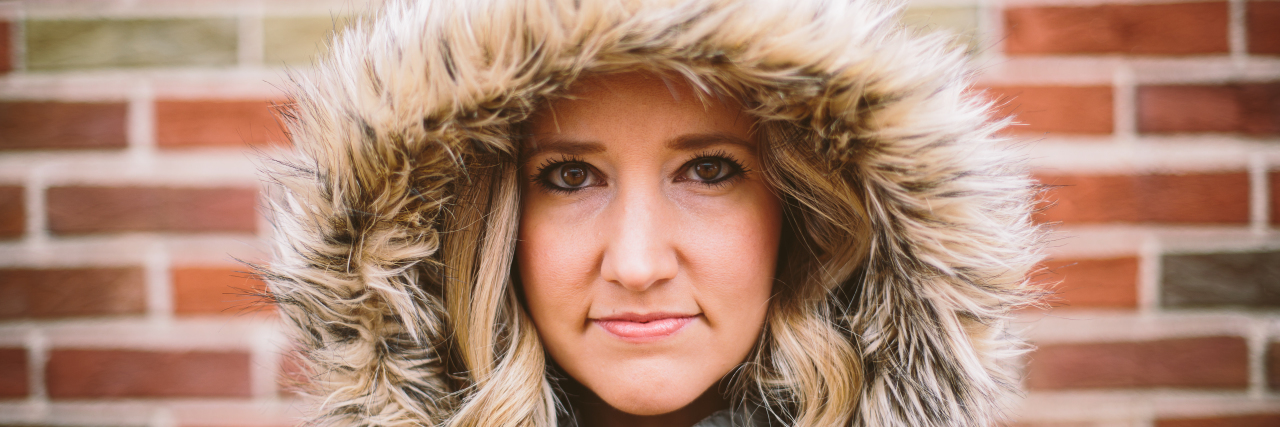 A Valentine's Day Letter to Crohn’s Disease A photo of the writer in a winter jacket.