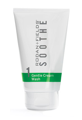 rodan and fields soothe gentle creamy face wash