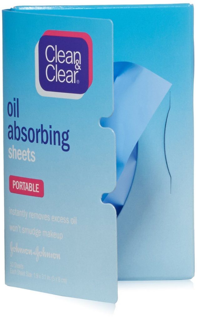 clean and clear oil absorbing sheets