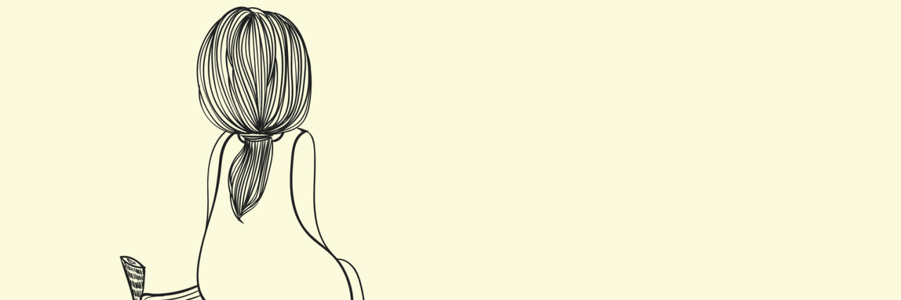 Scary Worries About My Future With Ankylosing Spondylitis, Psoriasis A young woman sitting on a tree to wait for someone.Girl with loneliness