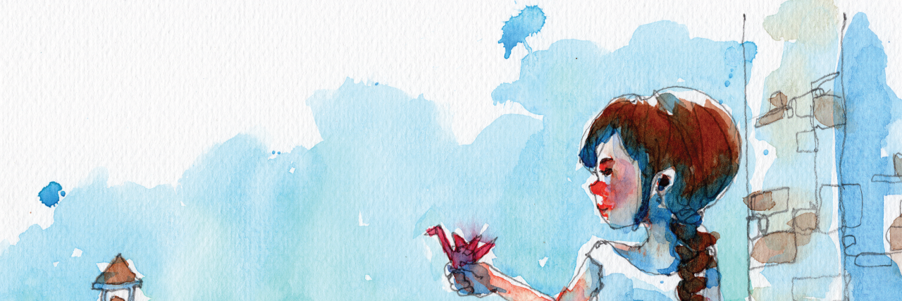 21 Things I Wish Someone Told Me About Mental Health as a Child drawing of girl sitting on the site of a bathtub